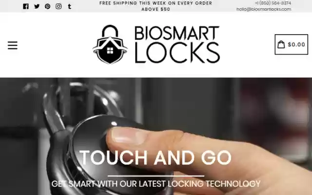 Biosmart Locks: Smart Fingerprint Locks from Chrome web store to be run with OffiDocs Chromium online Biosmart Locks: Smart Fingerprint Locks from Chrome web store to be run with OffiDocs Chromium online