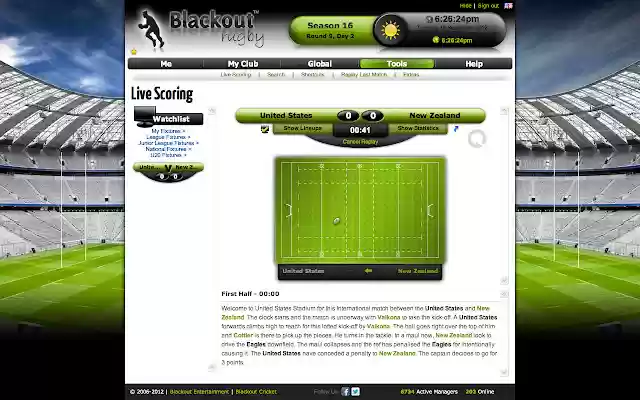 Blackout Rugby from Chrome web store to be run with OffiDocs Chromium online Blackout Rugby from Chrome web store to be run with OffiDocs Chromium online