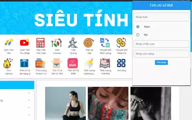 BMI Calculator from Chrome web store to be run with OffiDocs Chromium online BMI Calculator from Chrome web store to be run with OffiDocs Chromium online