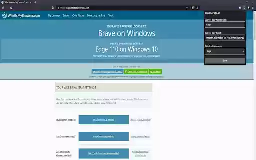 BrowserSpoof User Agent Switcher from Chrome web store to be run with OffiDocs Chromium online BrowserSpoof User Agent Switcher from Chrome web store to be run with OffiDocs Chromium online
