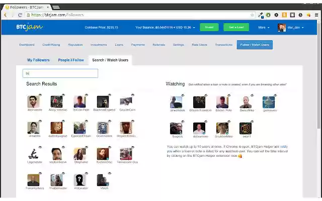 BTCjam Helper from Chrome web store to be run with OffiDocs Chromium online BTCjam Helper from Chrome web store to be run with OffiDocs Chromium online