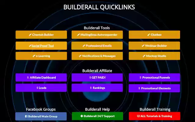 Builderall Quicklinks from Chrome web store to be run with OffiDocs Chromium online Builderall Quicklinks from Chrome web store to be run with OffiDocs Chromium online