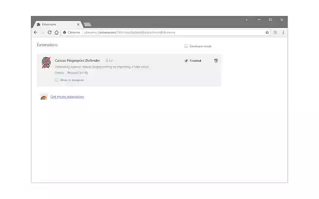 Canvas Fingerprint Defender from Chrome web store to be run with OffiDocs Chromium online Canvas Fingerprint Defender from Chrome web store to be run with OffiDocs Chromium online