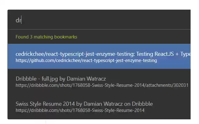 Chrome Bookmark Spotlight Search from Chrome web store to be run with OffiDocs Chromium online Chrome Bookmark Spotlight Search from Chrome web store to be run with OffiDocs Chromium online