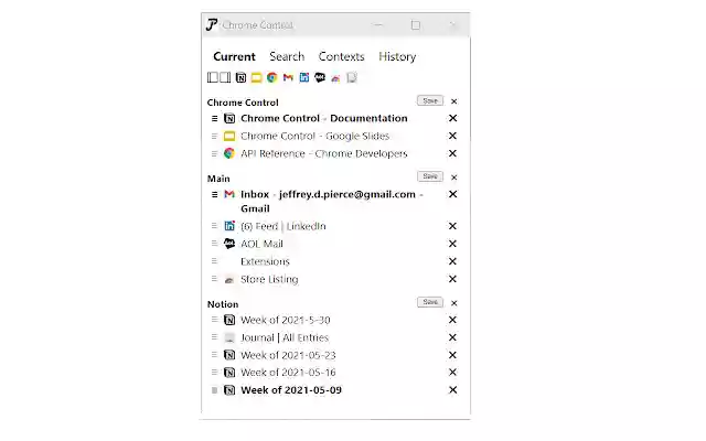 Chrome Control from Chrome web store to be run with OffiDocs Chromium online Chrome Control from Chrome web store to be run with OffiDocs Chromium online