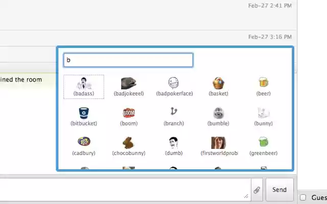 Chromed Hipchat from Chrome web store to be run with OffiDocs Chromium online Chromed Hipchat from Chrome web store to be run with OffiDocs Chromium online