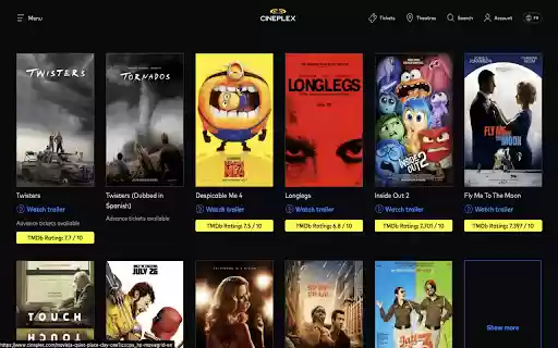 Cineplex Movie Rating from Chrome web store to be run with OffiDocs Chromium online Cineplex Movie Rating from Chrome web store to be run with OffiDocs Chromium online
