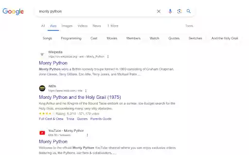 Classic Web Search from Chrome web store to be run with OffiDocs Chromium online Classic Web Search from Chrome web store to be run with OffiDocs Chromium online