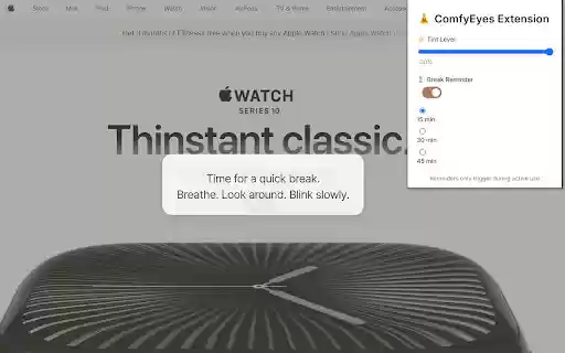 ComfyEyes Extension from Chrome web store to be run with OffiDocs Chromium online ComfyEyes Extension from Chrome web store to be run with OffiDocs Chromium online