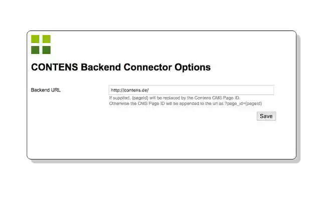 CONTENS Backend Connector from Chrome web store to be run with OffiDocs Chromium online CONTENS Backend Connector from Chrome web store to be run with OffiDocs Chromium online