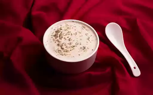 Cup of soup on red cloth from Chrome web store to be run with OffiDocs Chromium online Cup of soup on red cloth from Chrome web store to be run with OffiDocs Chromium online