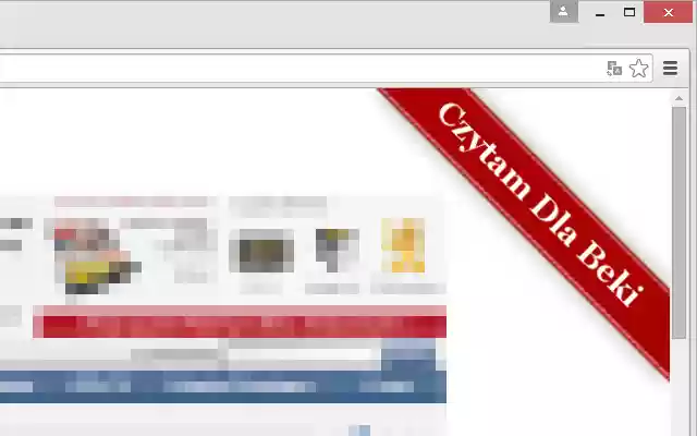 Czytam Prawicowe Strony Dla Beki from Chrome web store to be run with OffiDocs Chromium online Czytam Prawicowe Strony Dla Beki from Chrome web store to be run with OffiDocs Chromium online