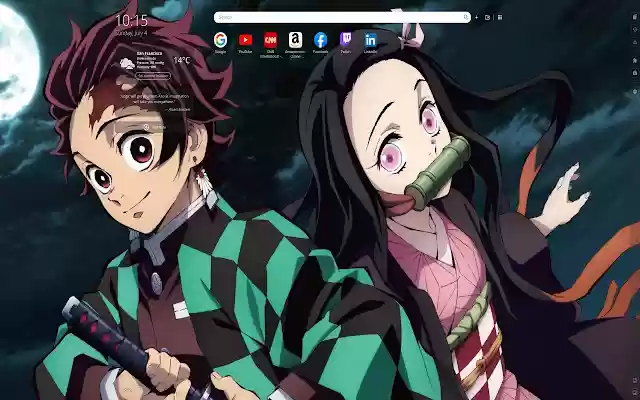 Demon Slayer Tanjiro Wallpapers New Tab from Chrome web store to be run with OffiDocs Chromium online Demon Slayer Tanjiro Wallpapers New Tab from Chrome web store to be run with OffiDocs Chromium online