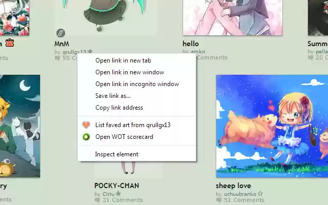 Deviant Love from Chrome web store to be run with OffiDocs Chromium online Deviant Love from Chrome web store to be run with OffiDocs Chromium online