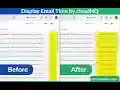 Display Email Time by cloudHQ from Chrome web store to be run with OffiDocs Chromium online Display Email Time by cloudHQ from Chrome web store to be run with OffiDocs Chromium online