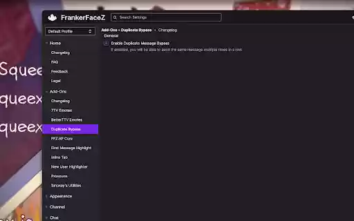 Duplicate Bypass for FFZ from Chrome web store to be run with OffiDocs Chromium online Duplicate Bypass for FFZ from Chrome web store to be run with OffiDocs Chromium online