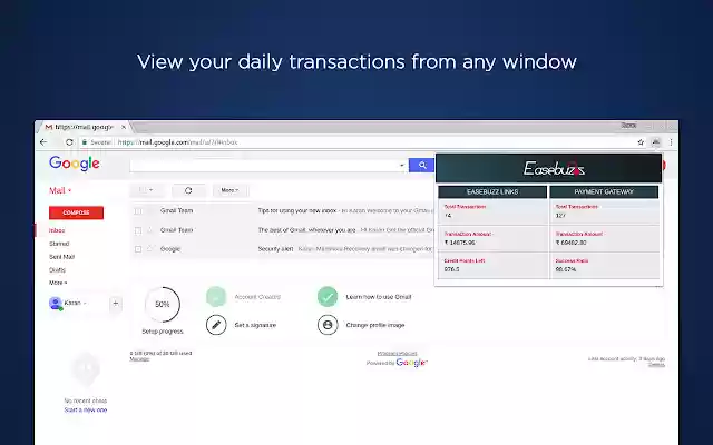 Easebuzz from Chrome web store to be run with OffiDocs Chromium online Easebuzz from Chrome web store to be run with OffiDocs Chromium online