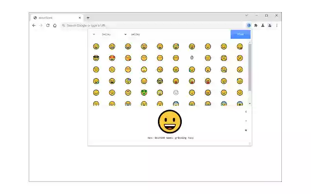 Emoji Finder from Chrome web store to be run with OffiDocs Chromium online Emoji Finder from Chrome web store to be run with OffiDocs Chromium online