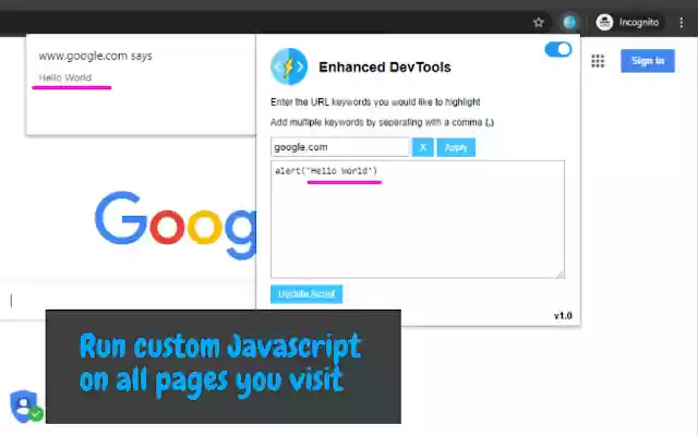 Enhanced DevTools from Chrome web store to be run with OffiDocs Chromium online Enhanced DevTools from Chrome web store to be run with OffiDocs Chromium online