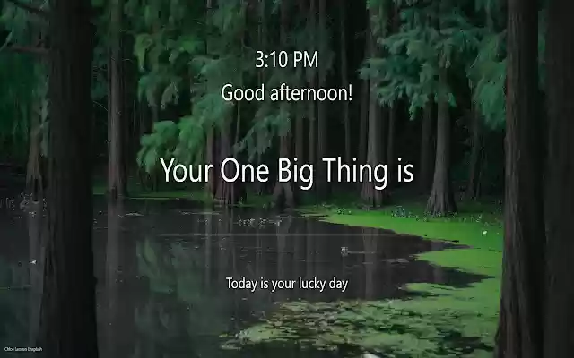 Focus: One Big Thing from Chrome web store to be run with OffiDocs Chromium online Focus: One Big Thing from Chrome web store to be run with OffiDocs Chromium online
