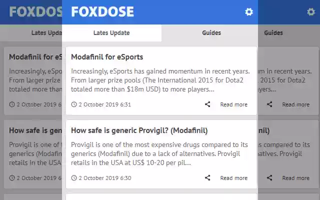Foxdose Latest News Update from Chrome web store to be run with OffiDocs Chromium online Foxdose Latest News Update from Chrome web store to be run with OffiDocs Chromium online