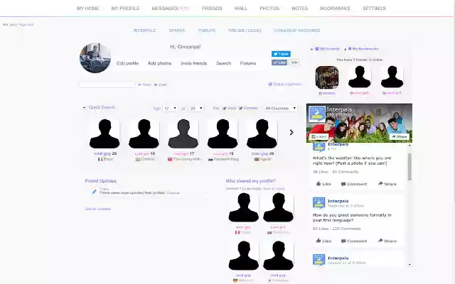 GInterpals from Chrome web store to be run with OffiDocs Chromium online GInterpals from Chrome web store to be run with OffiDocs Chromium online