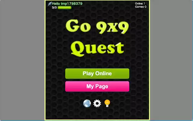 Go 9x9 Quest from Chrome web store to be run with OffiDocs Chromium online Go 9x9 Quest from Chrome web store to be run with OffiDocs Chromium online