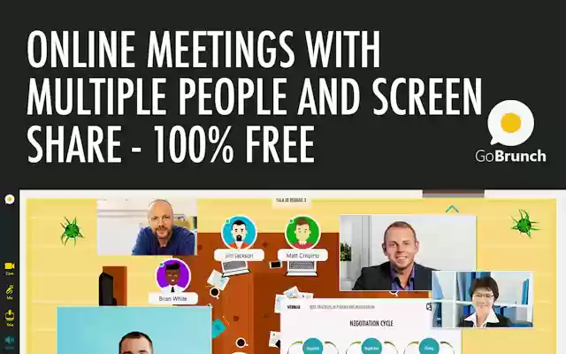 GoBrunch Screen Share from Chrome web store to be run with OffiDocs Chromium online GoBrunch Screen Share from Chrome web store to be run with OffiDocs Chromium online
