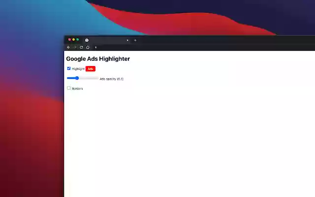 Google Ads Highlighter from Chrome web store to be run with OffiDocs Chromium online Google Ads Highlighter from Chrome web store to be run with OffiDocs Chromium online