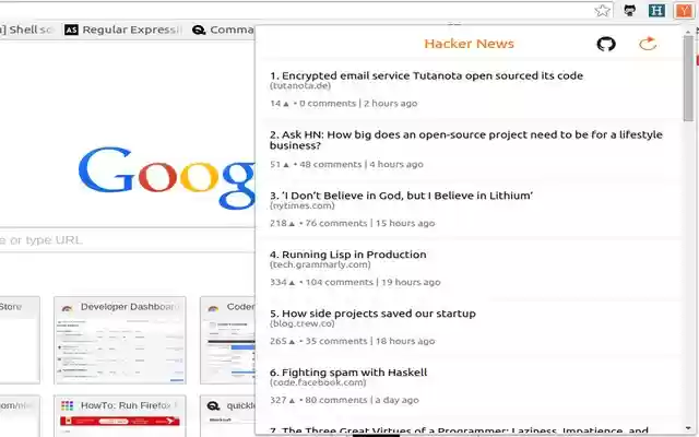 Hacker News Feed from Chrome web store to be run with OffiDocs Chromium online Hacker News Feed from Chrome web store to be run with OffiDocs Chromium online