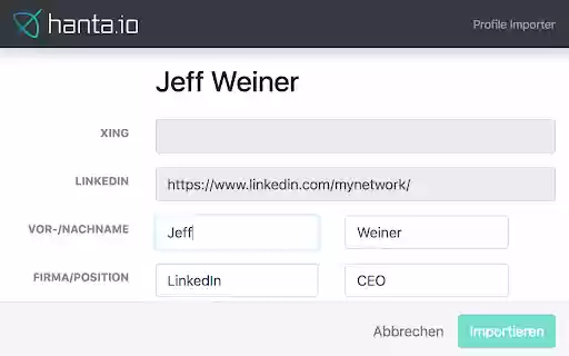 Hanta LinkedIn Extension from Chrome web store to be run with OffiDocs Chromium online Hanta LinkedIn Extension from Chrome web store to be run with OffiDocs Chromium online