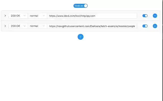 HookAjax from Chrome web store to be run with OffiDocs Chromium online HookAjax from Chrome web store to be run with OffiDocs Chromium online
