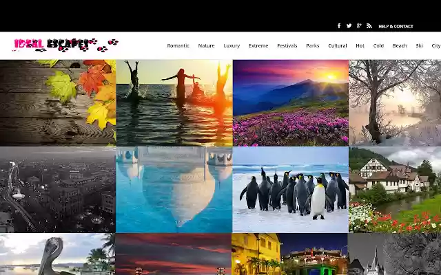 Ideal Escapes from Chrome web store to be run with OffiDocs Chromium online Ideal Escapes from Chrome web store to be run with OffiDocs Chromium online