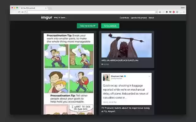 Imgur Chrome Extension from Chrome web store to be run with OffiDocs Chromium online Imgur Chrome Extension from Chrome web store to be run with OffiDocs Chromium online