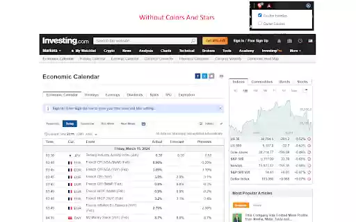 Investing Cleaner UI from Chrome web store to be run with OffiDocs Chromium online Investing Cleaner UI from Chrome web store to be run with OffiDocs Chromium online