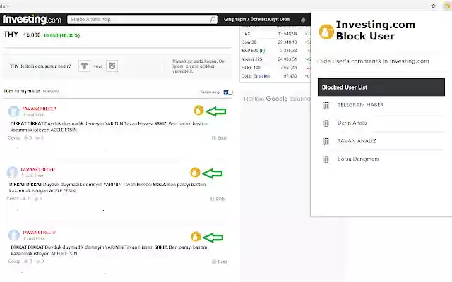 Investing.com Block User from Chrome web store to be run with OffiDocs Chromium online Investing.com Block User from Chrome web store to be run with OffiDocs Chromium online