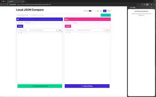 json differ from Chrome web store to be run with OffiDocs Chromium online json differ from Chrome web store to be run with OffiDocs Chromium online