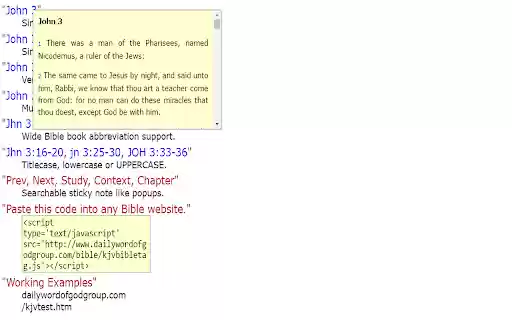 KJV Bible Verse Tagger from Chrome web store to be run with OffiDocs Chromium online KJV Bible Verse Tagger from Chrome web store to be run with OffiDocs Chromium online
