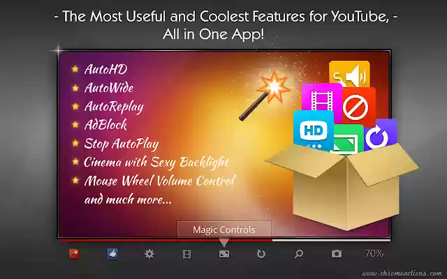 Magic Actions for YouTube™ from Chrome web store to be run with OffiDocs Chromium online Magic Actions for YouTube™ from Chrome web store to be run with OffiDocs Chromium online