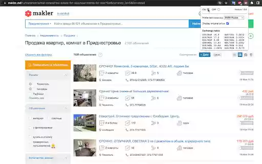 makler.md currency converter from Chrome web store to be run with OffiDocs Chromium online makler.md currency converter from Chrome web store to be run with OffiDocs Chromium online