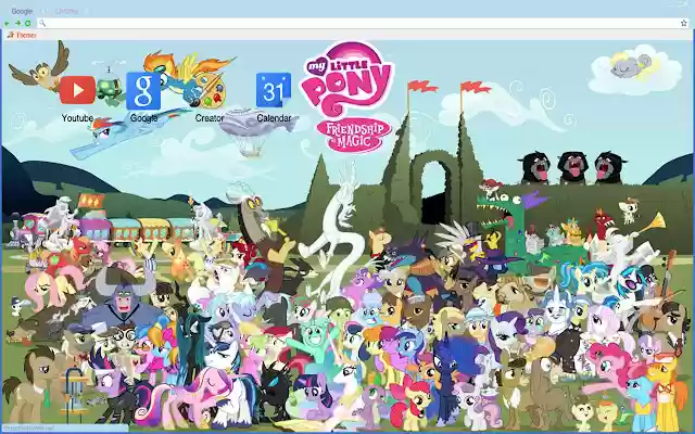 MLP Season 2 Theme from Chrome web store to be run with OffiDocs Chromium online MLP Season 2 Theme from Chrome web store to be run with OffiDocs Chromium online