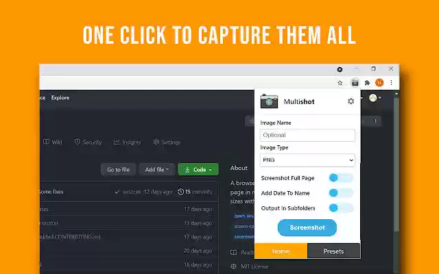 Multishot from Chrome web store to be run with OffiDocs Chromium online Multishot from Chrome web store to be run with OffiDocs Chromium online