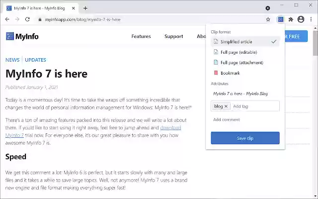 MyInfo Web Clipper from Chrome web store to be run with OffiDocs Chromium online MyInfo Web Clipper from Chrome web store to be run with OffiDocs Chromium online