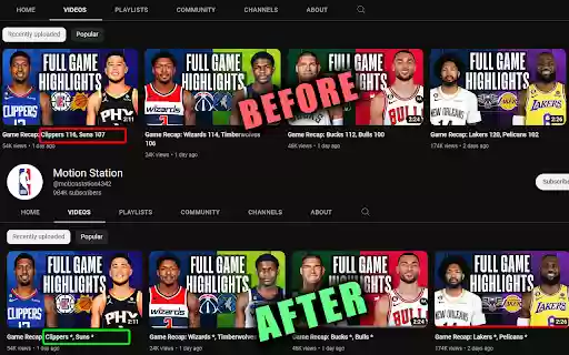NBA Recaps Spoiler Free from Chrome web store to be run with OffiDocs Chromium online NBA Recaps Spoiler Free from Chrome web store to be run with OffiDocs Chromium online