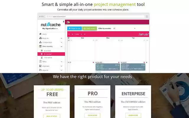 Nutcache : Collaborative project management from Chrome web store to be run with OffiDocs Chromium online Nutcache : Collaborative project management from Chrome web store to be run with OffiDocs Chromium online