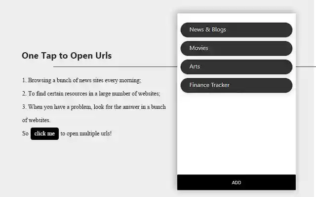 One Tap to Open Urls from Chrome web store to be run with OffiDocs Chromium online One Tap to Open Urls from Chrome web store to be run with OffiDocs Chromium online