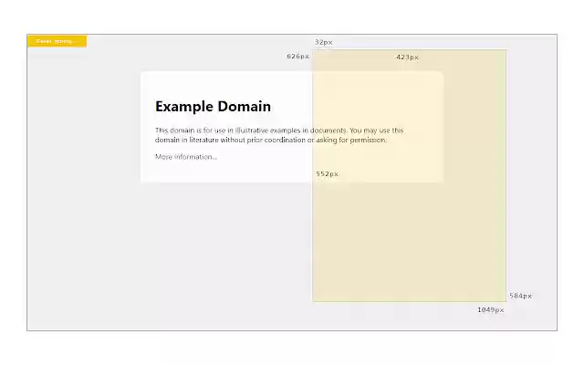Page Ruler from Chrome web store to be run with OffiDocs Chromium online Page Ruler from Chrome web store to be run with OffiDocs Chromium online