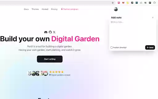 PenX from Chrome web store to be run with OffiDocs Chromium online PenX from Chrome web store to be run with OffiDocs Chromium online