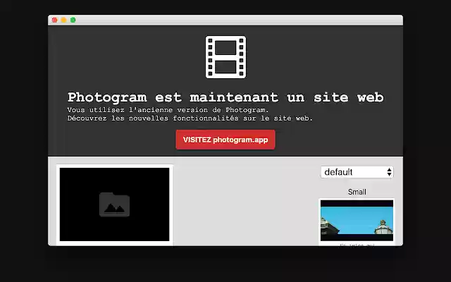 Photogram from Chrome web store to be run with OffiDocs Chromium online Photogram from Chrome web store to be run with OffiDocs Chromium online