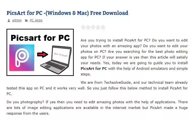 PicsArt for PC from Chrome web store to be run with OffiDocs Chromium online PicsArt for PC from Chrome web store to be run with OffiDocs Chromium online